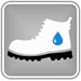 chaussures hydrofuges avec tige résistante à la pénétration et à l'absorption de l'eau